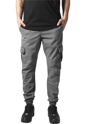 Obrázek produktu pro Urban Classics Pánské kalhoty joggers Chalouse šedá 4XL