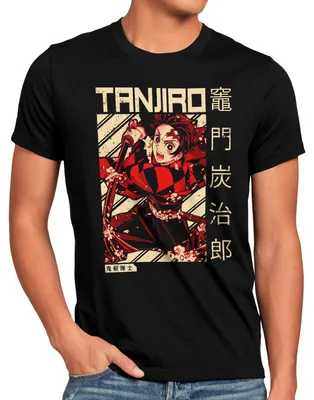 Produktbild von style3 Brave Tanjiro Herren T-Shirt anime japan manga