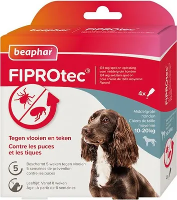 Immagine prodotto di FIPROtec cane 10-20kg - Beaphar