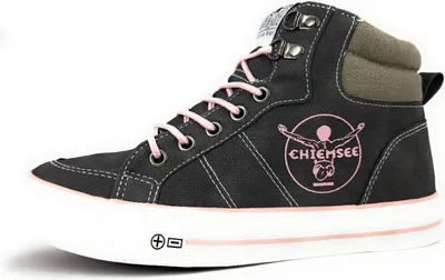 Image de Baskets montantes femme Chiemsee gris, taille 36