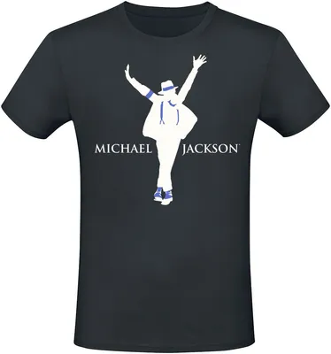 Produktbild von Michael Jackson T-Shirt Herren Sketch schwarz L