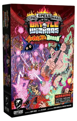 Zdjęcie produktu dla Epic Spell Wars of the Battle Wizards: Anarchy at the Arena Kartenspiel - Brettspiel - Englisch