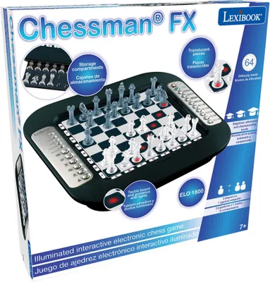 Zdjęcie produktu dla Zestaw szachów magnetycznych i elektronicznych ChessMan FX