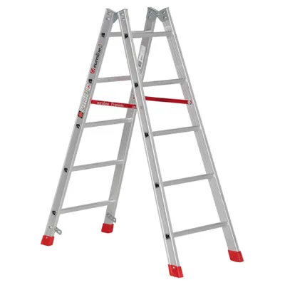 Produktbild von Euroline Premium 305 Sprossenstehleiter 2x5 Sprossen