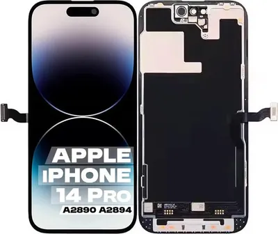 Zdjęcie produktu dla Wyświetlacz do Apple iPhone 14 Pro OLED, części zamienne do smartfona