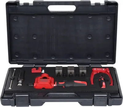 Produktbild von KS TOOLS Bördelgerät 122.1290 3,0 4,75 6,0mm 140mm 188,0mm 35,0mm Kupfer Messing Stahlrohr Werkzeugstahl 3130g
