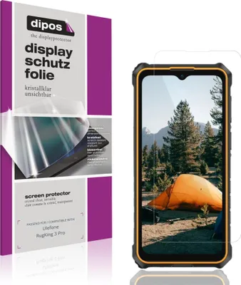 Immagine prodotto di 4x Pellicola Protettiva per Ulefone RugKing 3 Pro Protezione Schermo Claro Display dipos