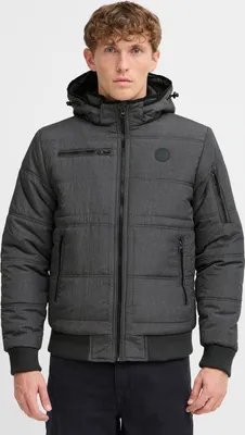 Produktbild von BLEND BHBoris Herren Jacke Winterjacke Steppjacke gefüttert mit Kapuze Reißverschlusstaschen Rippbündchen Regular fit