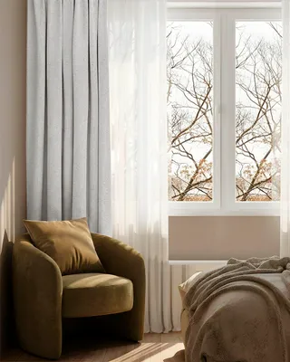 Produktbild von Vorhang Luna 100% Verdunkelend HOOMstyle 140x270cm - Kräuselband - Kiesel