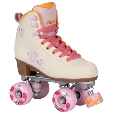 Image de POWERSLIDE Chaya Lifestyle, patins à roulettes, modèle Cozy Summer Breeze, couleur crème, taille 38