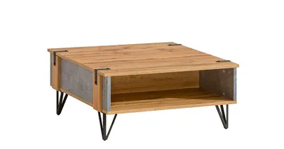 Zdjęcie produktu dla Stolik kawowy LOFTER LO12 Nowoczesny W Stylu LOFT Industrialny