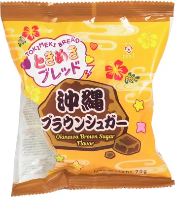 Produktbild von Tokimeki Japanese Bread Okinawa Braunzuckergeschmack 70g