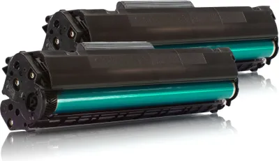 Produktbild von KMP Tonerkartusche passend für HP 12A Black Q2612A Doublepack