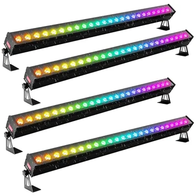 Produktbild von RGB-Wandleuchte – LED-Wandlampe für den Außenbereich mit IP65-Schutz und DMX-Steuerung