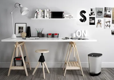 Image de Corbeille à papier Chic bin M argentée