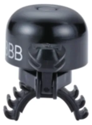 Produktbild von Fahrradklingel BBB Loud Clear Deluxe Schwarz 80mm Aluminium Metall
