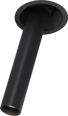 Produktbild von Maytoni Fokuss TLED Einbauleuchte, Schwarz, Runde, Schwenkbar, 7W, 3000K, IP20