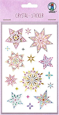 Produktbild von URSUS Crystal-Sticker Sterne
