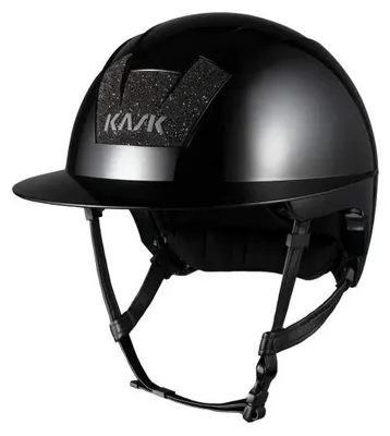 Produktbild von Kask Reithelm KOOKI Lady black shine Swarovski carpet, Größe:57