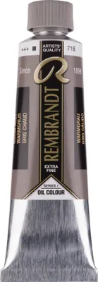 Produktbild von Rembrandt Ölfarbe Tube 150 ml Warmgrau 718