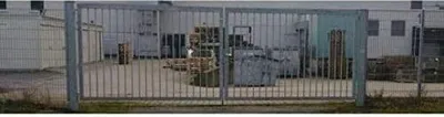 Produktbild von 2-flügeliges Doppeltor Gartentor Industrietor / Verzinkt / 700 x 200 cm