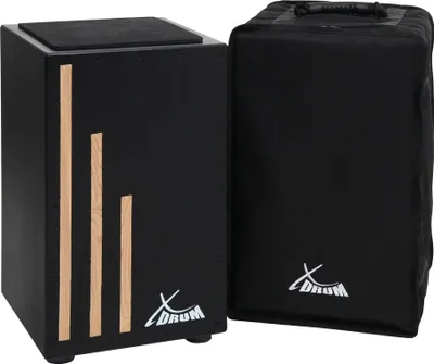 Zdjęcie produktu dla XDrum Cajon Primero Negra z futerałem