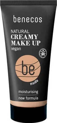 Produktbild von benecos Natural Beauty Creamy Make-up nude Bio 30ml