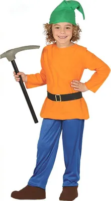 Imagen del producto de Disfraz de gnomo del bosque para niños, tallas 110 - 146, talla: 110/116