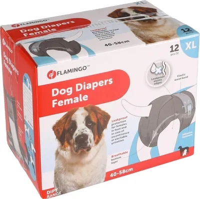 Produktbild von Flamingo Hundewindeln Dipy, Größe: XL