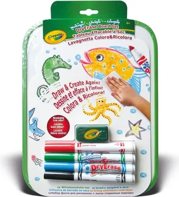 Image de Crayola 982003 stylo-feutre Noir, Bleu, Vert, Rouge 1 pièce(s)