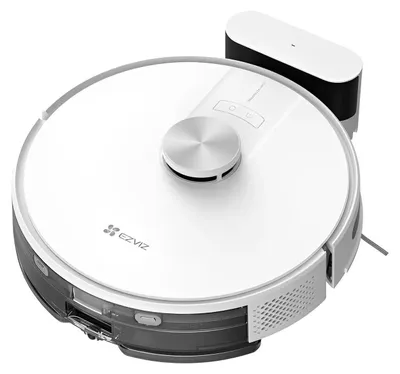 Produktbild von EZVIZ RE4 Plus Saugroboter, 4000Pa, Absaugstation, LiDAR, App, Nass-/Trockensaugen, 1 Stk.