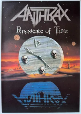 Obrázek produktu pro Anthrax – Persistence of Time – Plakát – 61x86 cm