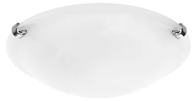 Obrázok produktu pre EGLO SALOME, Zarovnané, Kolo, 1 žiaroviek, E27, IP20, Chróm, Biela