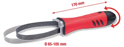 Productafbeelding van Oliefilter sleutel - Ø 65-105 mm - KS TOOLS - 155.5005