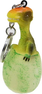 Produktbild von Leuchtendes Dinosaurier-Ei 7cm Schlüsselanhänger Mega Creative