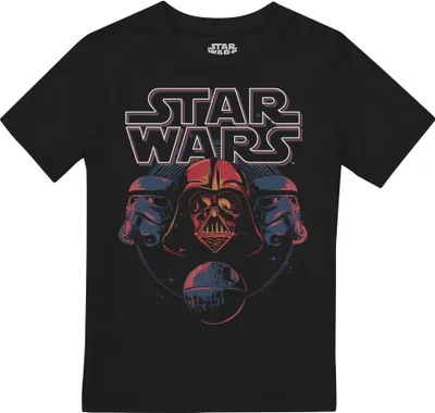 Image de Star Wars - T-shirt pour garçon TV1990 (152-158) (Noir)