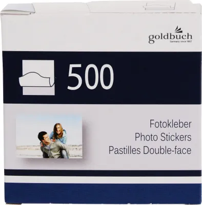 Produktbild von Fotoklebepunkte 500 Stück Goldbuch