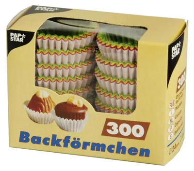Immagine prodotto di Papstar mini stampi da forno per praline colori assortiti 300 pezzi
