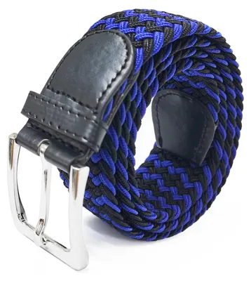 Produktbild von Elastischer Flechtgürtel für Damen und Herren, 90-120 cm, 3,5 cm breit