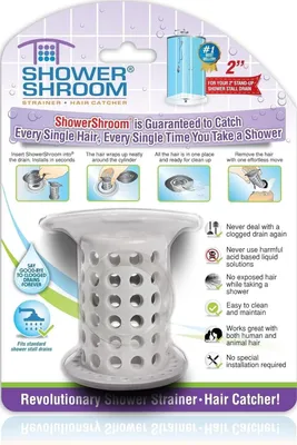 Productafbeelding van Tubshroom, showershroom: de revolutionaire, vrijstaande douchebak met afvoer