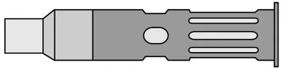 Produktbild von Weller Lötspitze für Pyropen, 60 01 52/Ø 4,7 mm, Heißluftdüse T0051644799