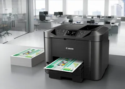 Obrázek produktu pro Canon MAXIFY MB5450, InkJet, Barevný tisk, 600 x 1200 DPI, A4, Přímý tisk, Černá