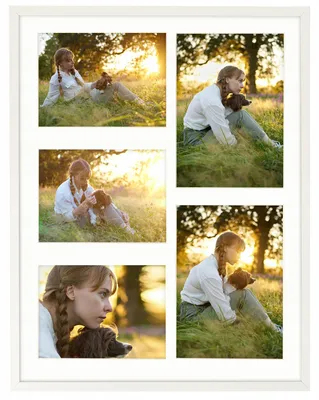 Produktbild von Framai Multirama Weiß Fotogalerie für 5 Bilder 40x50 cm