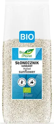 SŁONECZNIK ŁUSKANY BEZGLUTENOWY BIO 250 g - BIO PLANET