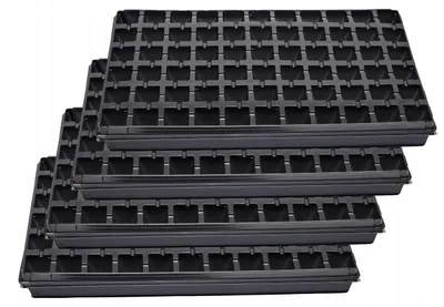 Produktbild von Garronda Anzuchtschale 4er Set 112 Zellen 53x32 cm