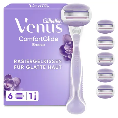 Obrázek produktu pro Gillette Venus Comfortglide Breeze holicí strojek + 6 hlavic