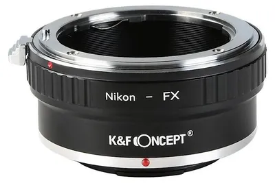 Obrázek produktu pro Bajonetový adaptér Nikon F-mount [objektiv] – Fuji FX [tělo] K&F koncept