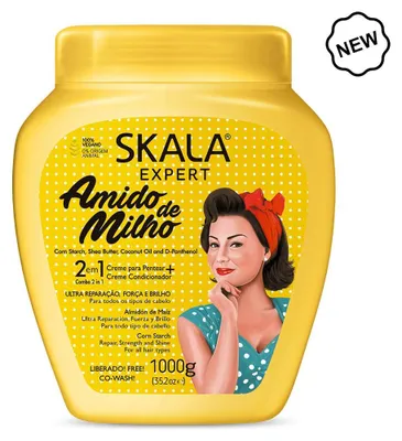 Productafbeelding van SKALA Haarmasker met maïszetmeel - 1000 ml