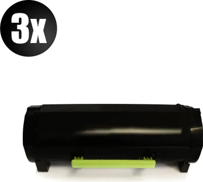 Produktbild von 3x Eurotone Toner Alternative für Dell 593-11165 7MC5J Black Schwarz