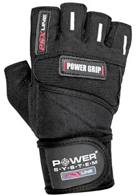 Produktbild von Power System Power Grip Trainingshandschuhe Schwarz S